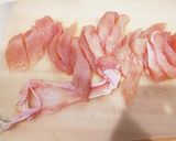 鶏胸肉の甘辛スティック ケチャップ入り作り方2写真