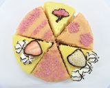 春の予感✿桜と米粉のクリームチーズケーキ作り方12写真