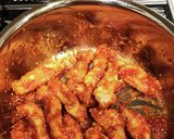 鶏胸肉の甘辛スティック ケチャップ入り作り方10写真