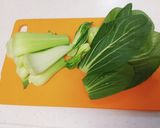 チンゲン菜炒め作り方1写真