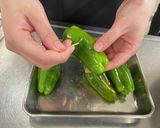簡単！まるまんまピーマンのおひたし作り方1写真