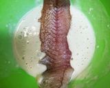 めんたい（魚）のフライ（お好み焼粉で）作り方3写真