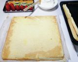 フルーツロールケーキ作り方28写真