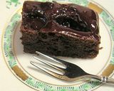 ダークチェリーのココアケーキ作り方11写真