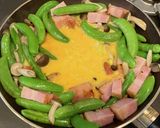 スナップえんどうと炒り卵の炒め物作り方4写真