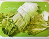 白だし＋白菜＋豚肉のカンタンざっくり鍋作り方2写真