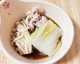 白だし＋白菜＋豚肉のカンタンざっくり鍋作り方6写真