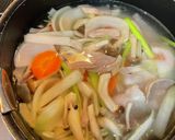 余り野菜で♪ほっこり豚汁。作り方4写真