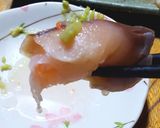 〆サバのなますでくるんでワサビでパクリ作り方4写真