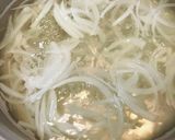 味噌汁③玉ねぎとたまご作り方3写真
