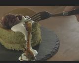 抹茶のスフレパンケーキ作り方8写真
