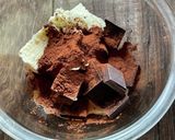 ほぼガトーショコラ！（チョコ蒸しケーキ）作り方1写真