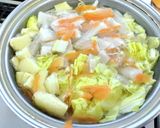 我が家の絶品節約料理豚バラもやしうどん作り方4写真