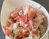 たまには本物で!簡単な蟹と胡瓜の酢の物作り方2写真
