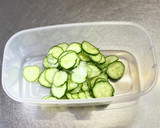 たまには本物で！簡単な蟹と胡瓜の酢の物作り方3写真