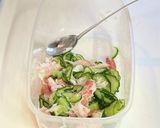 たまには本物で!簡単な蟹と胡瓜の酢の物作り方5写真