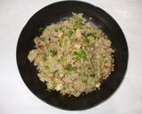 春のもち麦椎茸鶏肉炊き込みご飯♪簡単薬膳作り方6写真