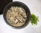 春のもち麦椎茸鶏肉炊き込みご飯♪簡単薬膳作り方5写真