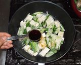 春の豆腐ネギ炒め♪簡単・春に合わせた薬膳作り方4写真