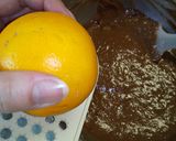 オレンジ風味のチョコレートケーキ作り方9写真