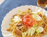 低糖質♡豆腐干のやみつき酢焼きそば作り方6写真