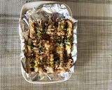 つまみに竹輪お好み焼き風作り方4写真