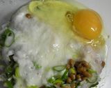 絶品ねばフワ！とろろ納豆オムレツ☆作り方1写真