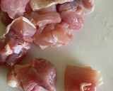 鶏肉•ほうれん草•マカロニのクリーム煮♪作り方1写真