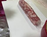 こま切れ肉で❣️しっかり味肉巻きおにぎり作り方8写真