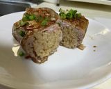 こま切れ肉で❣️しっかり味肉巻きおにぎり作り方12写真