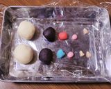 ☆節分練り切り☆鬼の子/桜作り方1写真