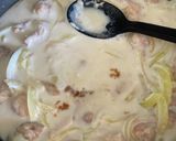 鶏肉•ほうれん草•マカロニのクリーム煮♪作り方10写真