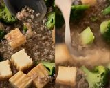 ブロッコリーと絹揚げのそぼろあん作り方5写真