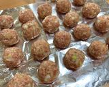 鍋や汁物に♪ 肉団子(豚挽肉の肉団子)作り方5写真