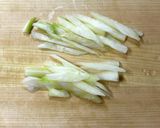セロリのごま和え作り方1写真
