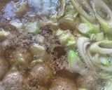 肉団子スープ鍋作り方5写真
