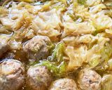 肉団子スープ鍋作り方7写真
