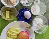林檎とクリームチーズのケーキ♪作り方1写真