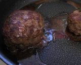 ワインデミハンバーグ作り方4写真