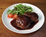 ワインデミハンバーグ作り方6写真