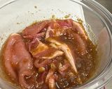 おすすめ！林檎で柔らかく漬け込み生姜焼き作り方3写真