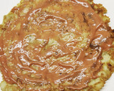 お好み焼きのリメイクで簡単ピザ♪作り方4写真