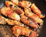 スーパー大麦入り生姜ご飯の肉巻きおにぎり作り方6写真