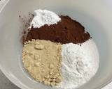 チョコごろごろ　米粉チョコカップケーキ作り方1写真