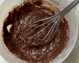 チョコごろごろ　米粉チョコカップケーキ作り方3写真