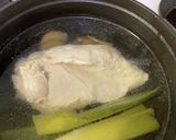 シロさんの蒸し鶏作り方3写真
