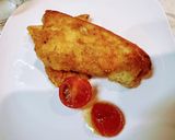 釣ってきたヒラメのチーズ焼き作り方8写真
