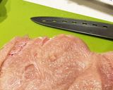おうちでケバブ 鶏むね肉作り方1写真