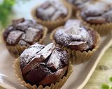 チョコごろごろ　米粉チョコカップケーキ作り方7写真
