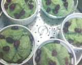 米粉のよもぎ蒸しパン グルテンフリー作り方6写真